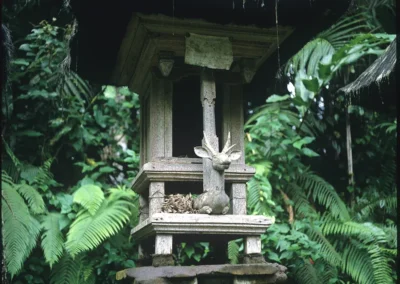 Sanctuary Balinese Temple Deer Altar